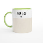 Lade das Bild in den Galerie-Viewer, Personalisierte Tasse mit Wunschtext &amp; Farbauswahl | Perfektes Dankeschön-Geschenk für Familie, Freunde, Oma, Papa, Schwester Geschenkidee - GlamourDesign
