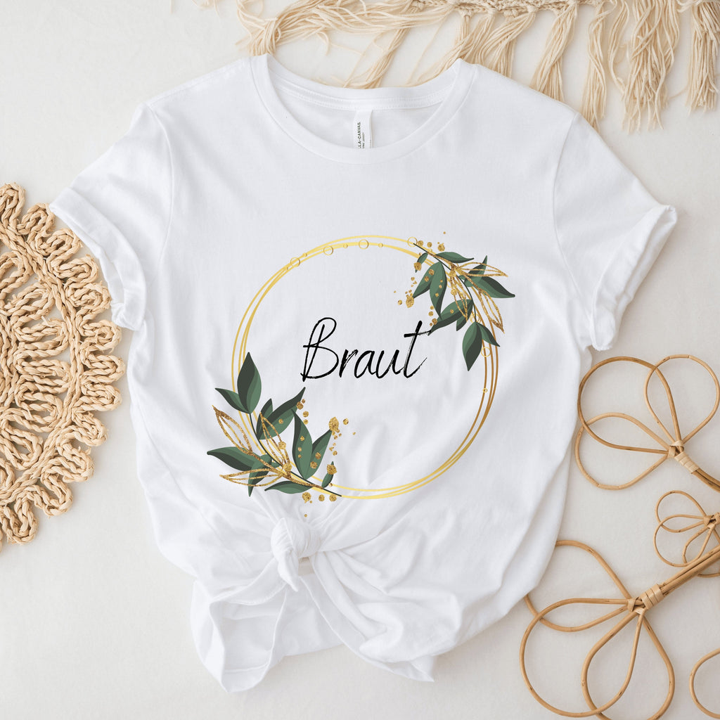 JGA T-Shirt| Braut| Junggesellinnenabschied| Brautgeschenk| Bride to be| Boho| Geschenkidee