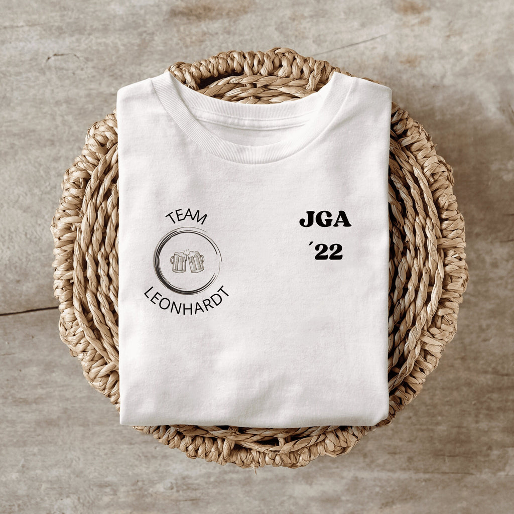 JGA T-Shirt| Bräutigam| Jungesellenabschied| Herren T-Shirt| Bier - GlamourDesign