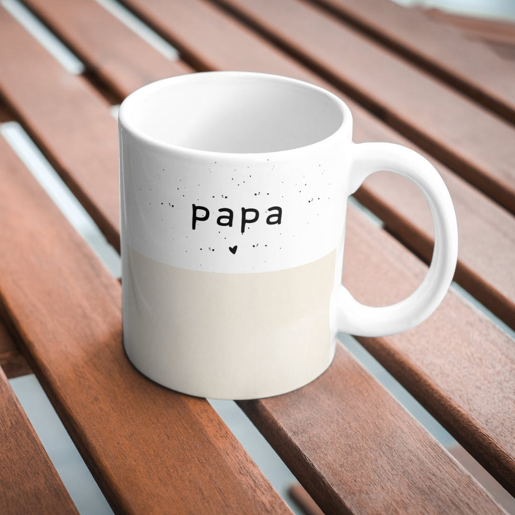 Personalisierte Tasse für Papa | Wunschtext Geschenk | Glamour Designs