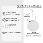 Lade das Bild in den Galerie-Viewer, Personalisierter Hochzeitsornament Individueller Baumschmuck Erstes Weihnachten verlobt verheiratet Namensornament Geschenk für Paare
