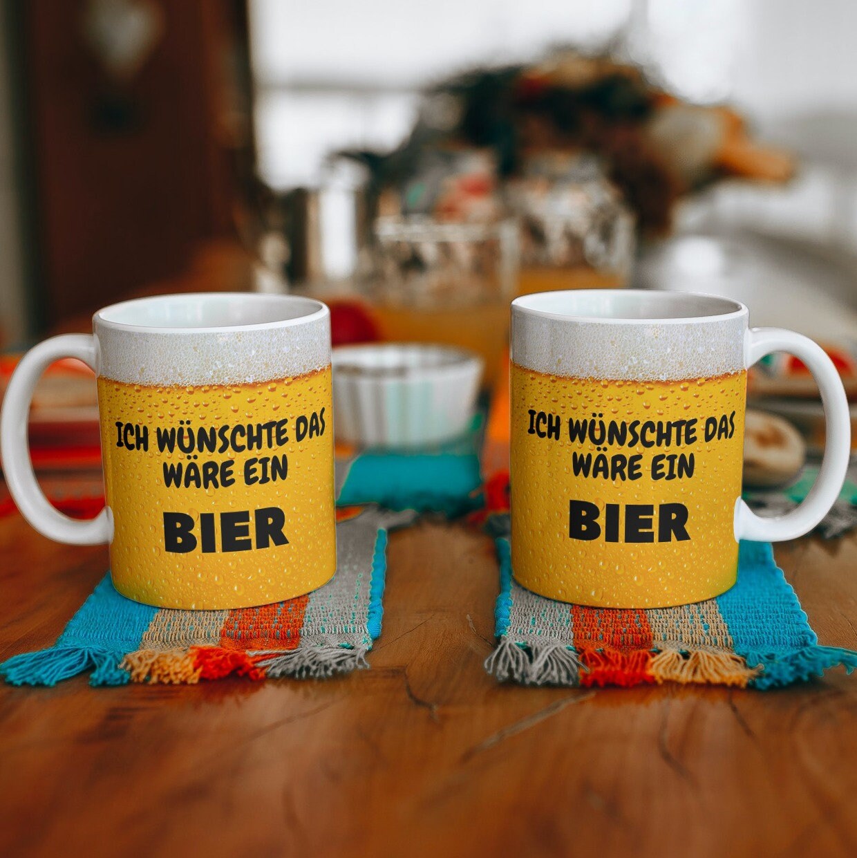 Tasse für Bierliebhaber, Biergenießer mit Bier Motiv | Kaffeetasse | Geschenkidee | Individuell bedruckt
