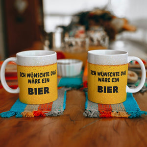 Tasse für Bierliebhaber, Biergenießer mit Bier Motiv | Kaffeetasse | Geschenkidee | Individuell bedruckt