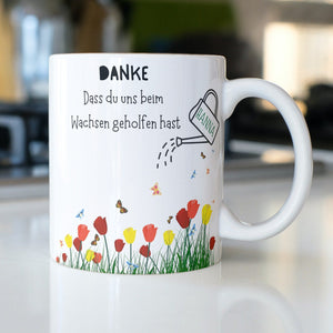 Personalisierte Tasse für Erzieher, Pädagogen, Kindergärtner | Kaffeetasse Namenstasse | Geschenkidee | Individuell bedruckt - GlamourDesign
