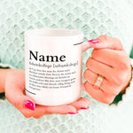 Lade das Bild in den Galerie-Viewer, Personalisierte Tasse für den besten Arbeitskollegen mit Definition | Kaffeetasse Namenstasse | Geschenkidee | Individuell bedruckt
