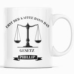 Lade das Bild in den Galerie-Viewer, Personalisierte Tasse für Anwälte und Richter | Kaffeetasse Namenstasse | Geschenkidee | Individuell bedruckt - GlamourDesign
