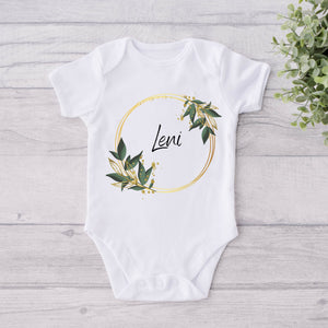 Baby Body mit Namen | Geschenk zur Geburt | Mädchen | Boho | personalisierbar