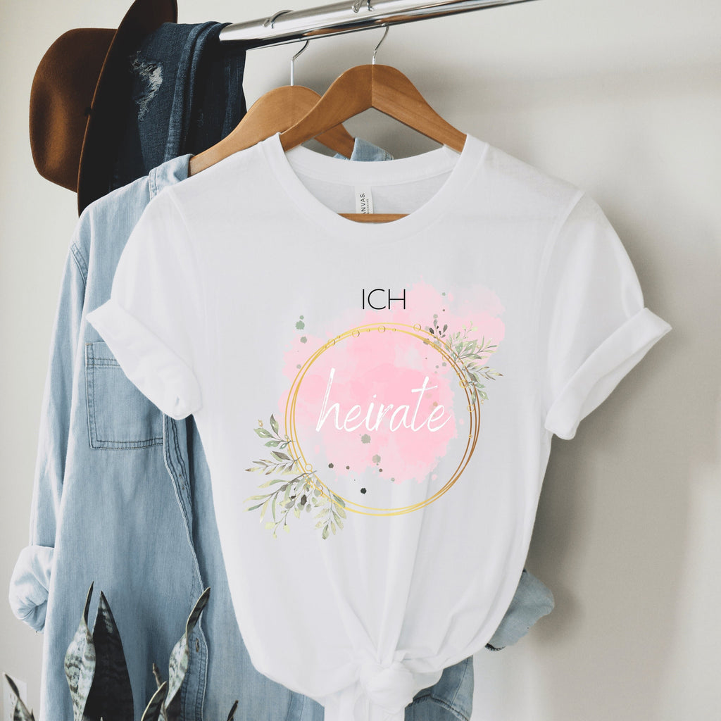 JGA T-Shirt| Braut| Team Braut| Junggesellinnenabschied| Brautgeschenk| Bride to be| Boho| Geschenkidee - GlamourDesign